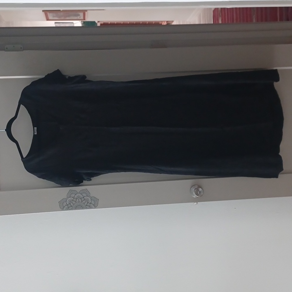 CP Shades Black Rayon Dress
